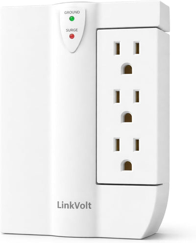 Protector sobretensiones 1200J 6 salidas CA 2 USB-A 18W ETL