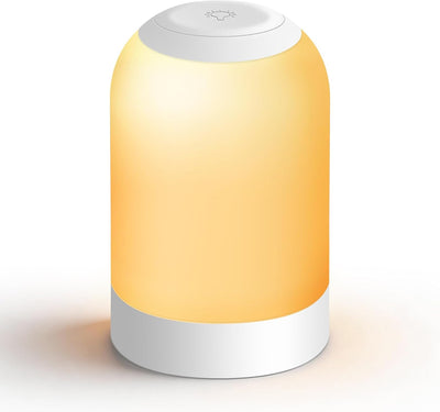 Lámpara mesa LED recargable con luz nocturna táctil