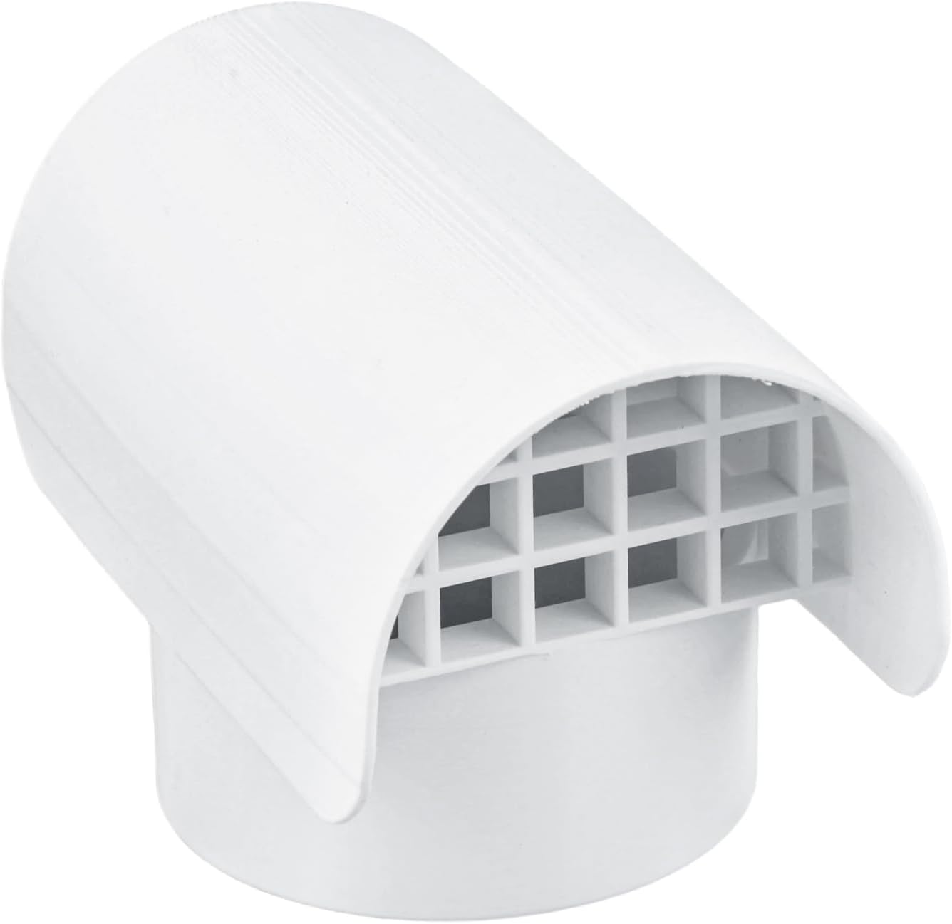 Tapa ventilación radón tubería 3pulg PVC cubierta techo