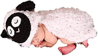 Disfraz tejido a crochet para bebé recién nacido