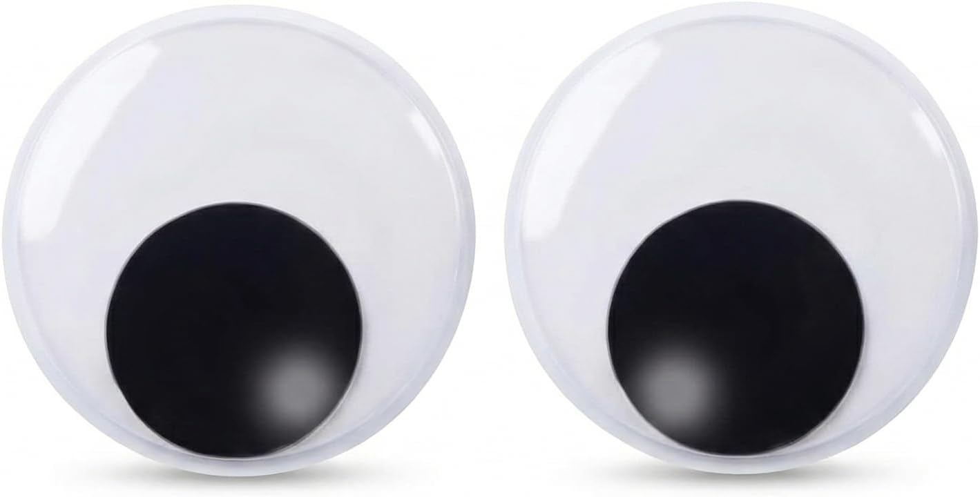 Ojos grandes para refrigerador de 3.94 pulgadas con imanes fuertes decoración de escritorio y casillero