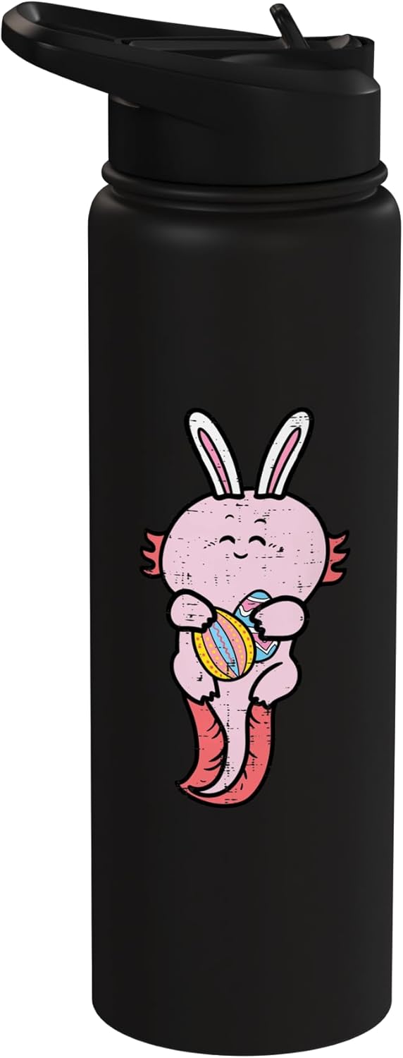 Bebida para niños de acero inoxidable con forma de huevo de conejo