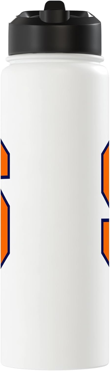 Botella de agua acero inoxidable aislada Syracuse