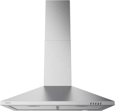 Campana extractora pared acero inox 30pulg 380CFM 3 vel LED