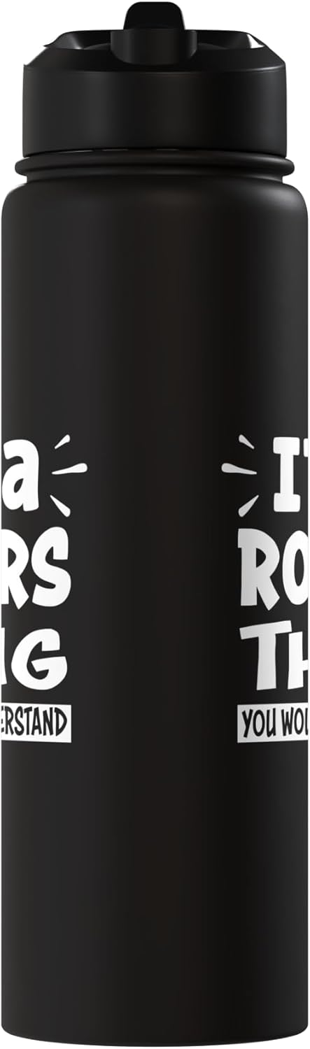 Botella de agua acero inoxidable aislada Roggers Trip Lover