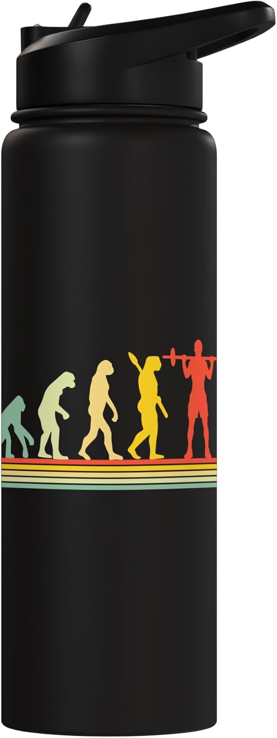 Bottella de agua acero inoxidable diseño squat sin BPA