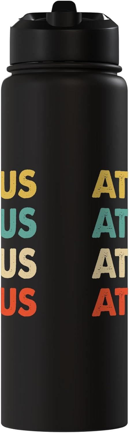 Botella de agua aislada de acero inoxidable Atreus Name