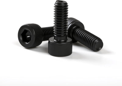 Tornillos M8-0.049 x 0.787pulg acero aleación grado 12.9 negro