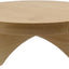 Soporte redondo madera maciza para plantas pequeñas estilo moderno