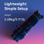 Kit snoot optico modificador lente para FS-300C FC-300B 500B