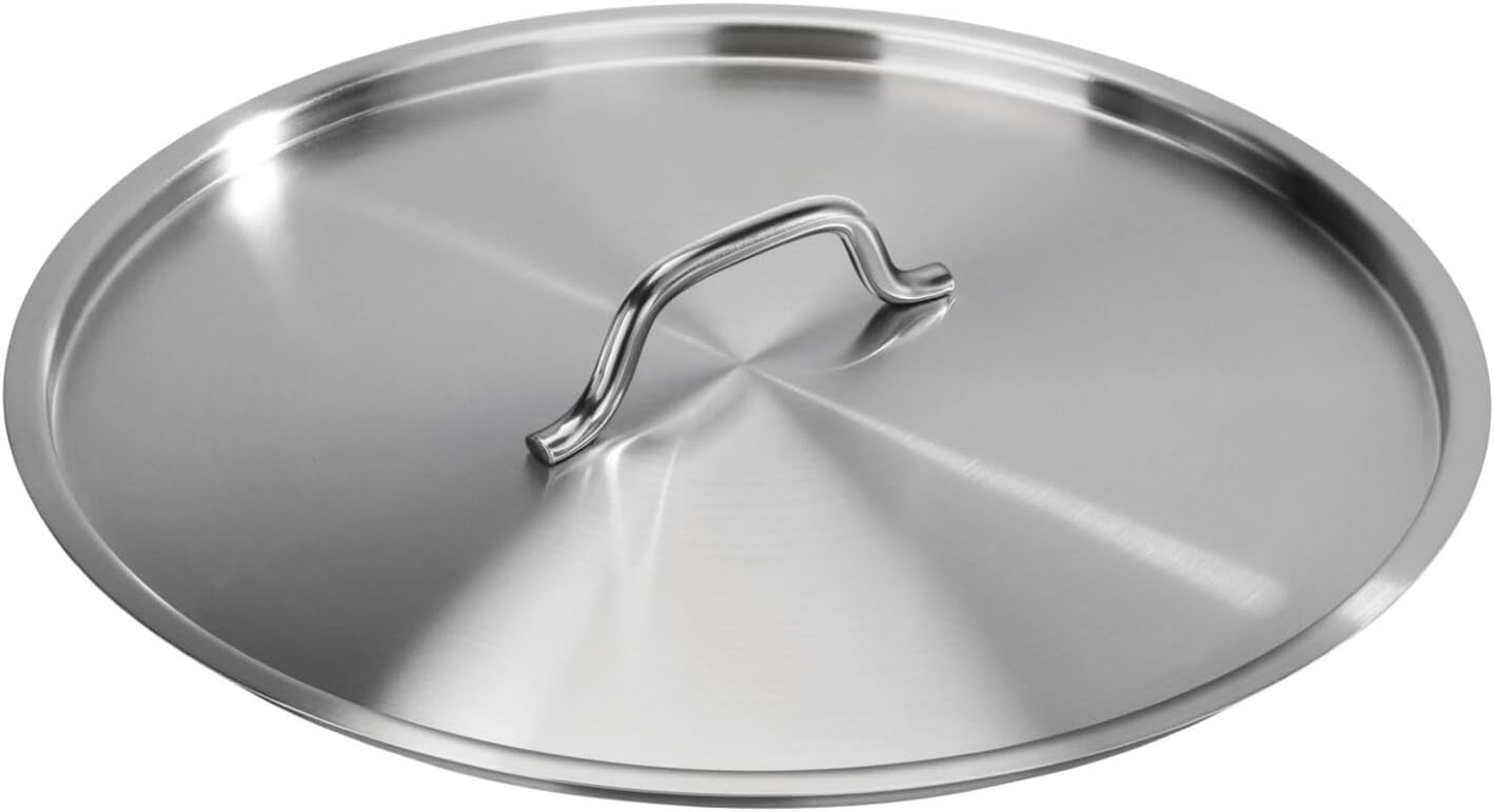 Cubierta acero inox para olla 17.7pulg