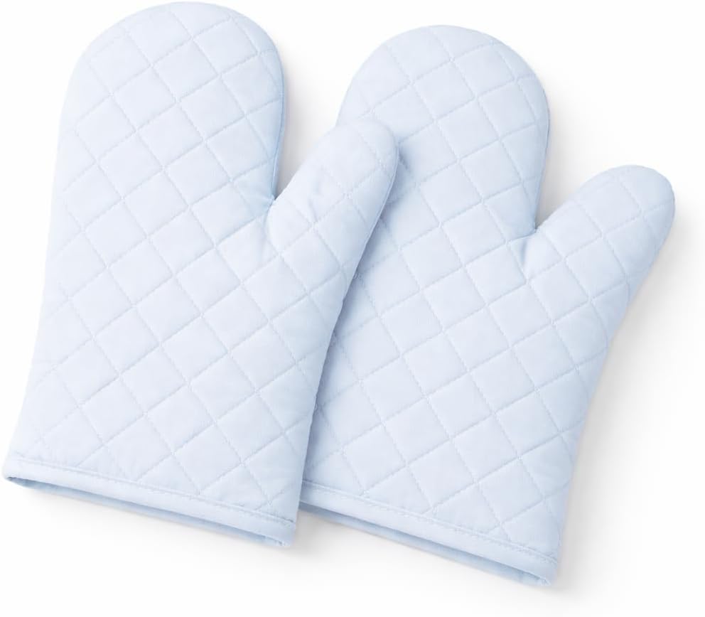 Guantes horno acolchados algodón con agarre antiderrap
