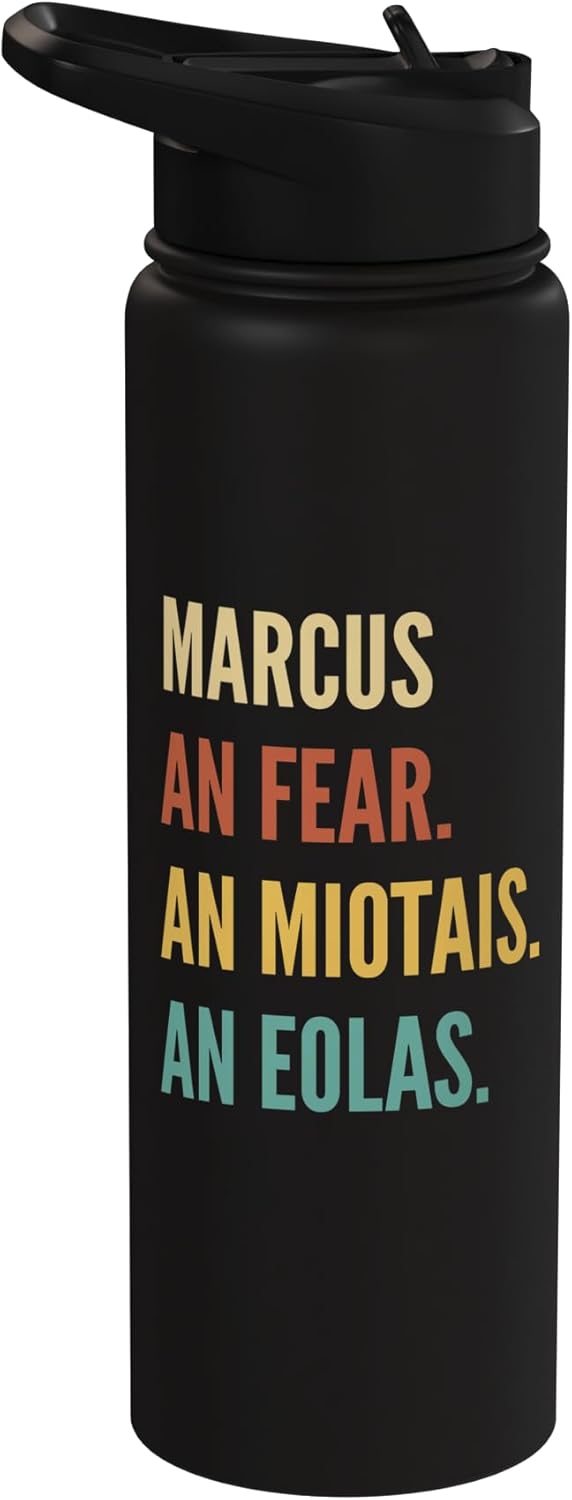 Botella de agua aislada de acero inoxidable Marcus