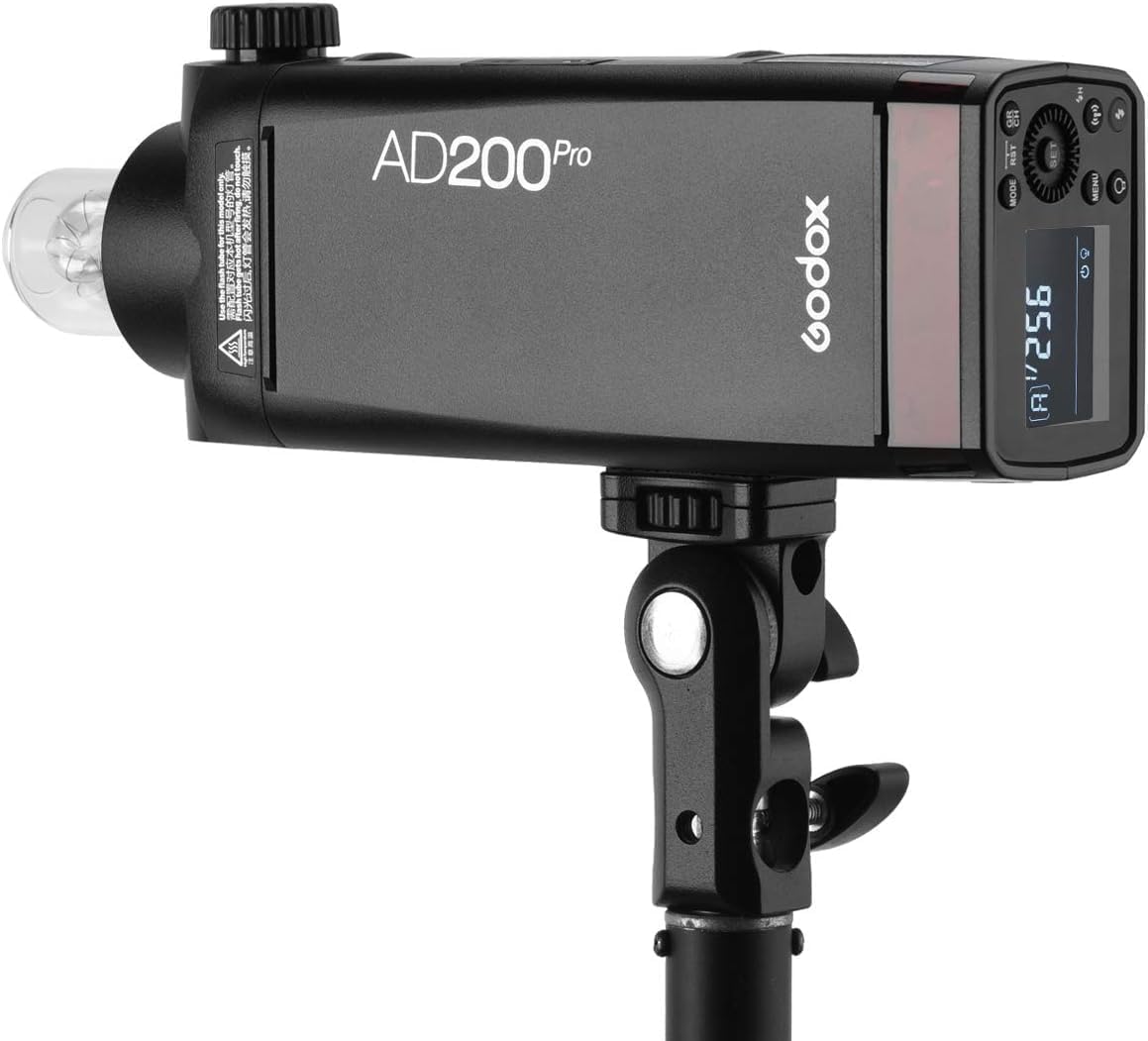 Flash estroboscópico AD200Pro 200W 2.4G 500 destellos