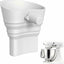 Embudo harina para mezcladora con canal plegable y lavable
