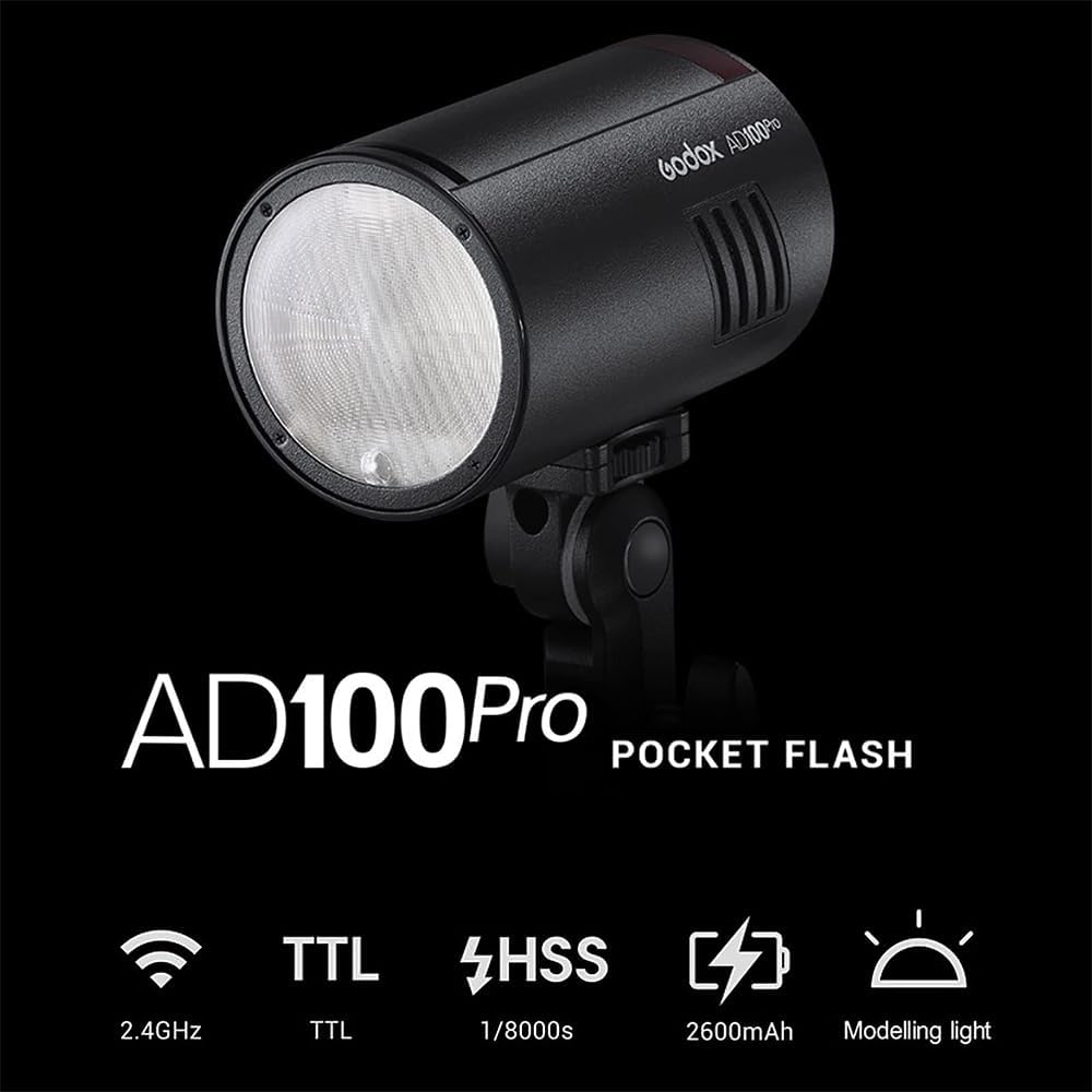 Flash inalámbrico 2.4G 360 flashes OLED