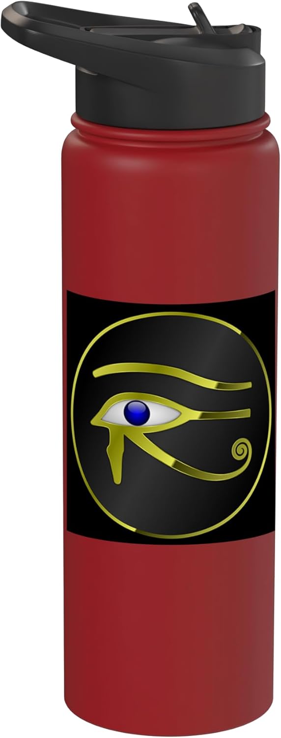 Botella agua acero inox símbolo ojo de Horus