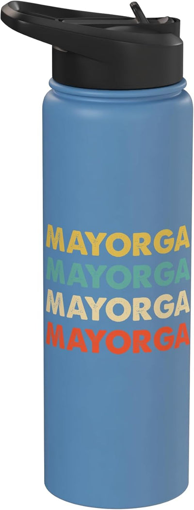Botella de agua aislada de acero inoxidable Mayorga Name