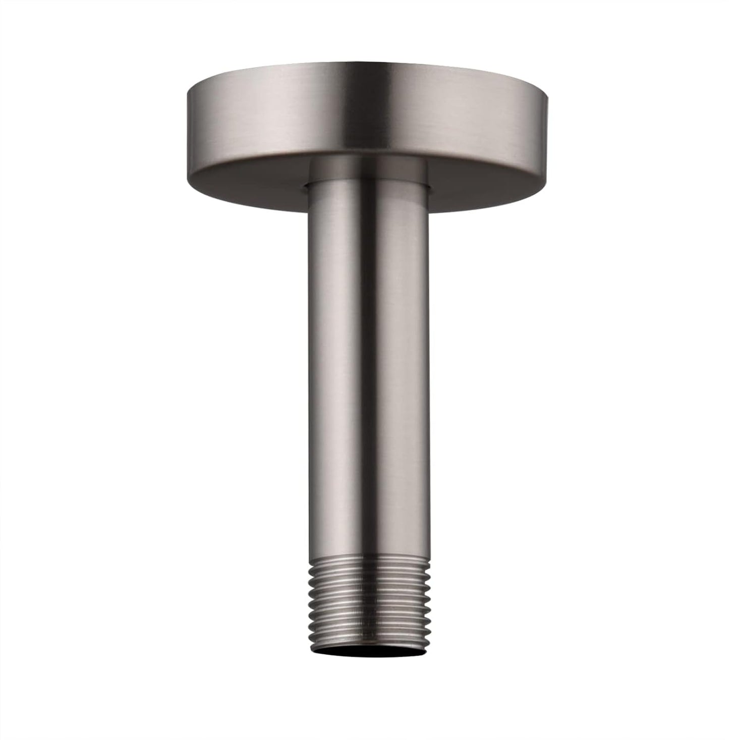 Brazo ducha techo acero inox níquel cepillado 3pulg