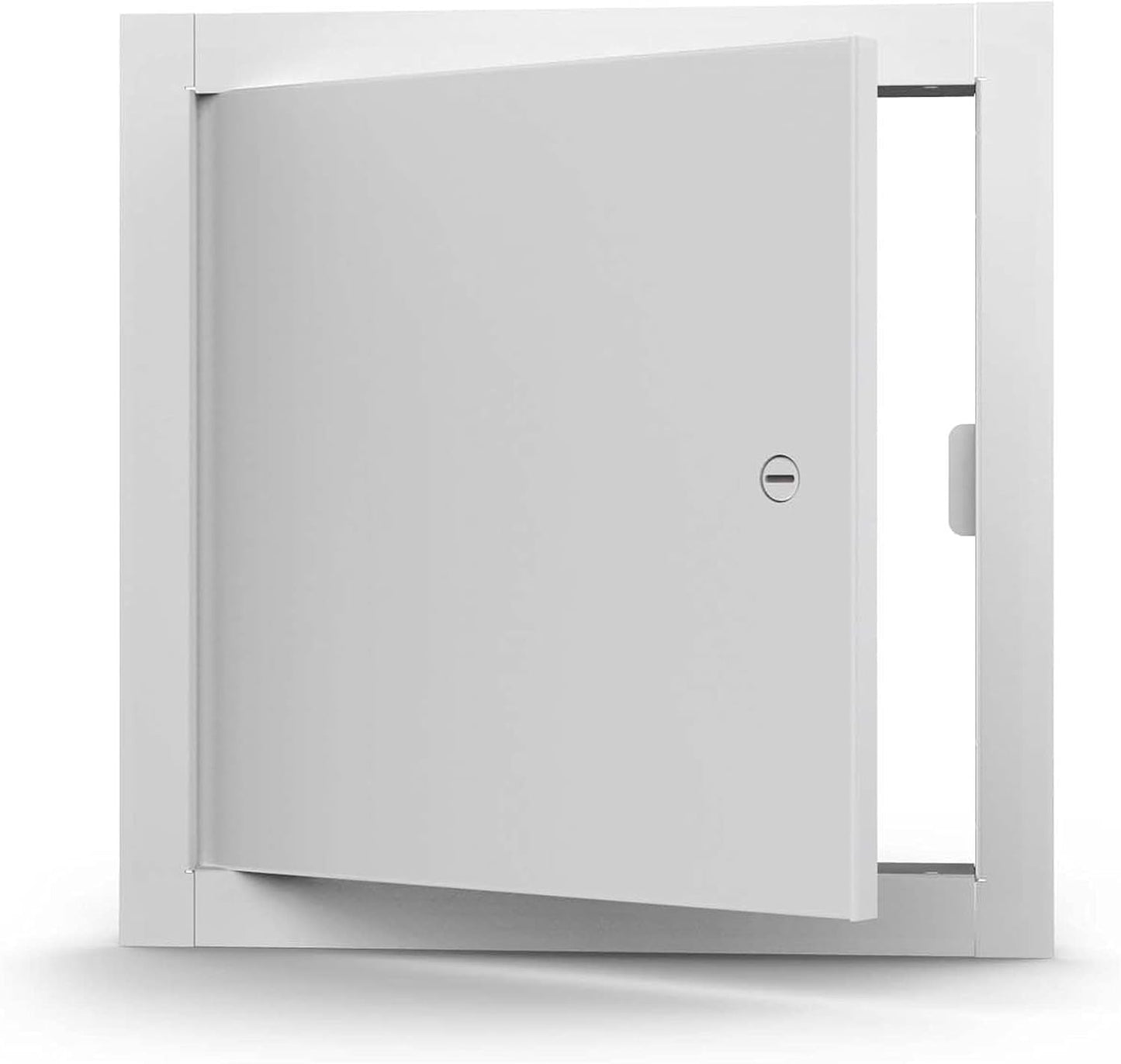 Puerta acceso metal 14x14pulg color blanco