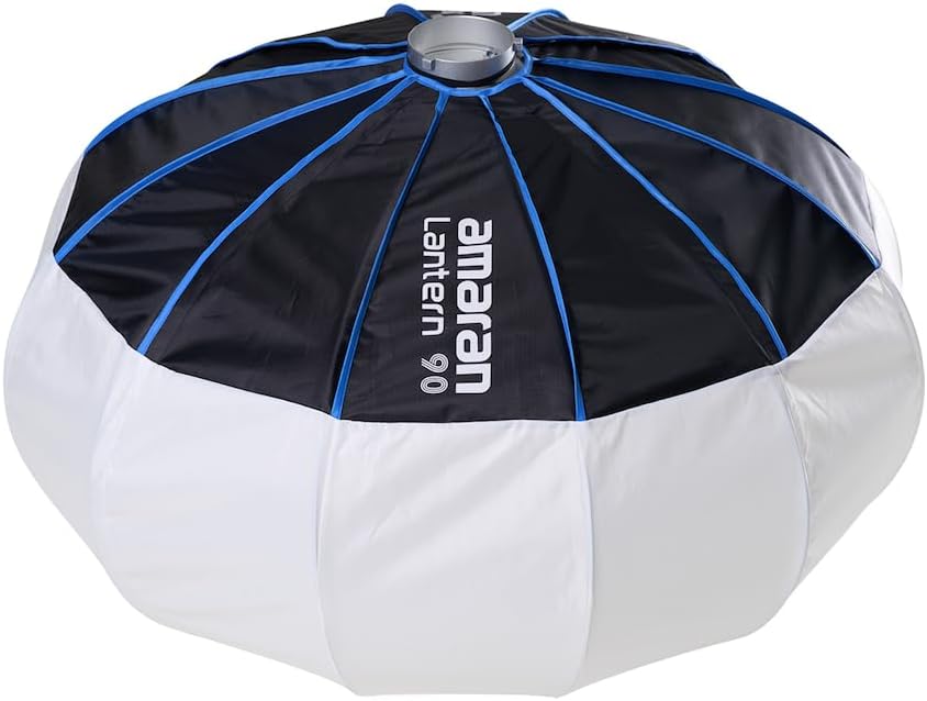 Softbox Amaran 90 luz suave montaje rápido para COB y Bowens