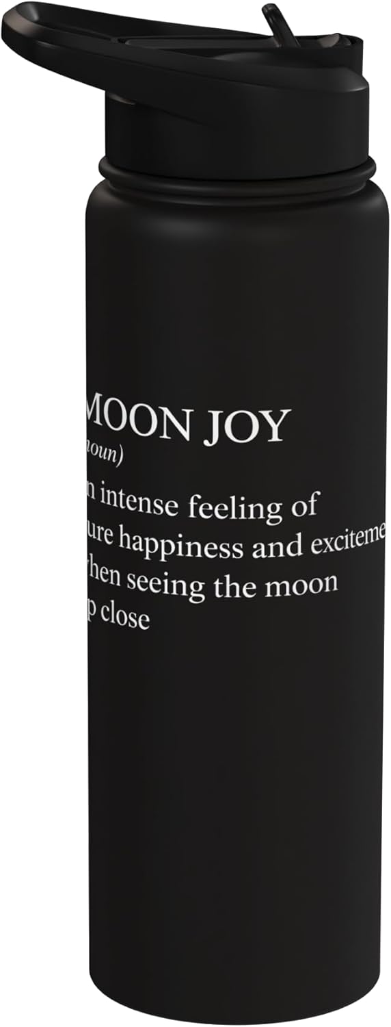 Bottella de agua aislada acero inoxidable Moon Joy 2026