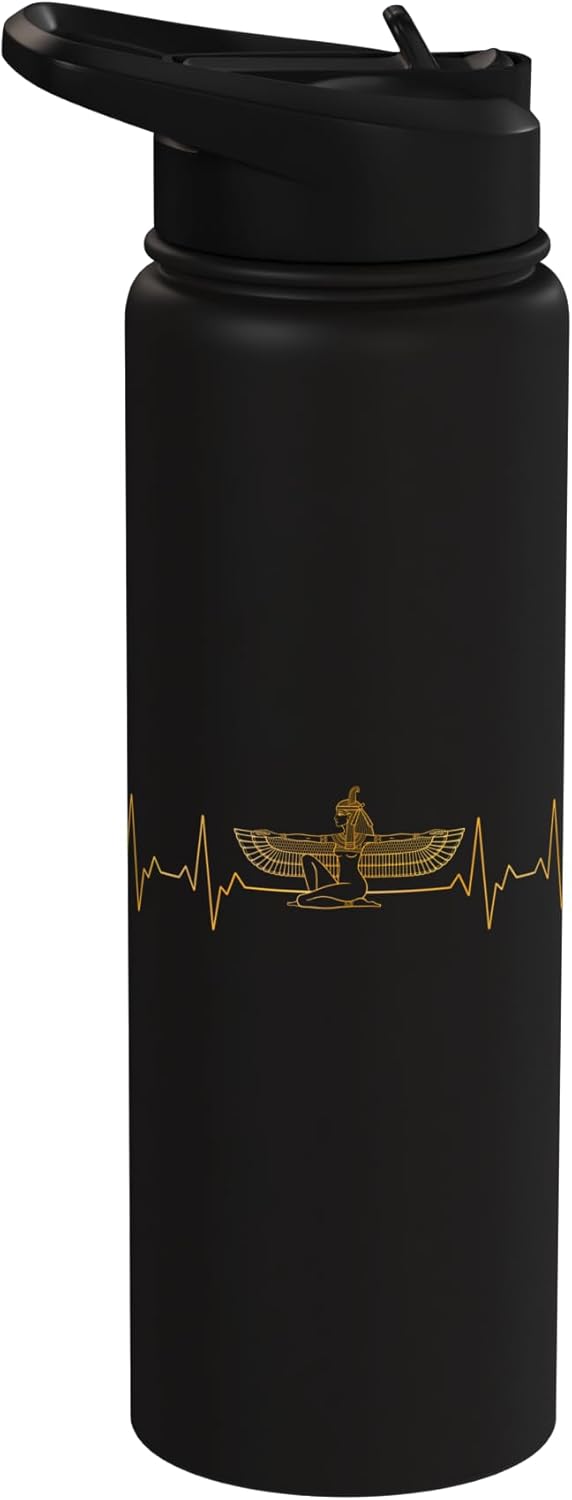 Botella de agua aislada de acero inoxidable Maat Heartbeat