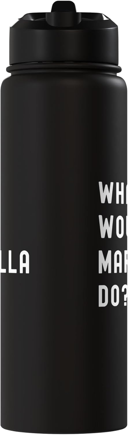 Botella agua acero inox aislada What Would Marinella Do