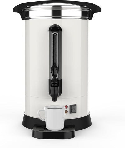Cafetera comercial 14L acero inox 100 tazas doble pared
