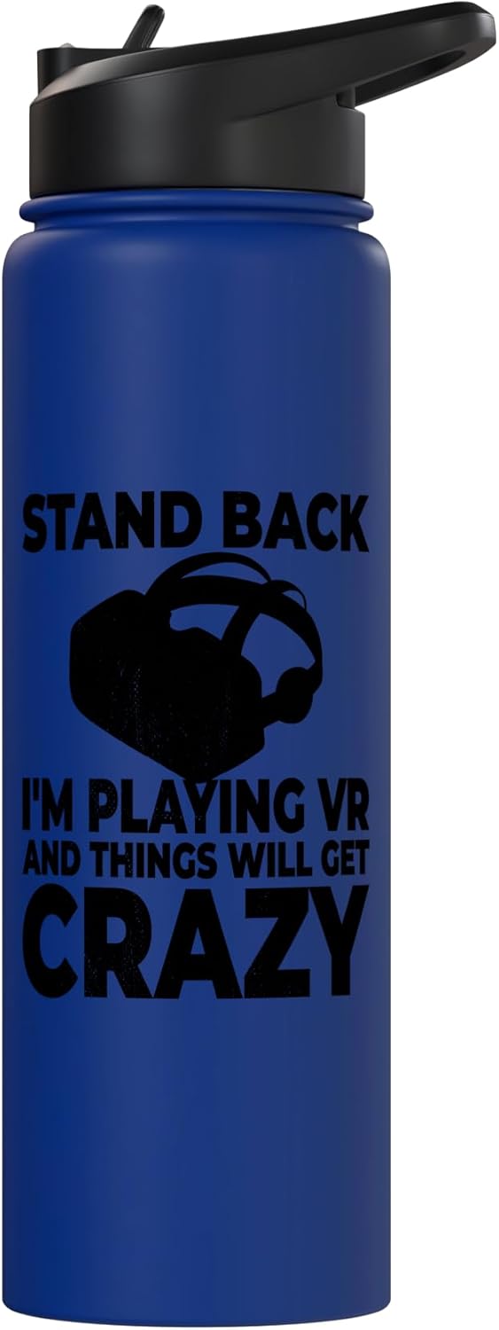 Botella de agua aislada de acero inoxidable para desarrollador de realidad virtual