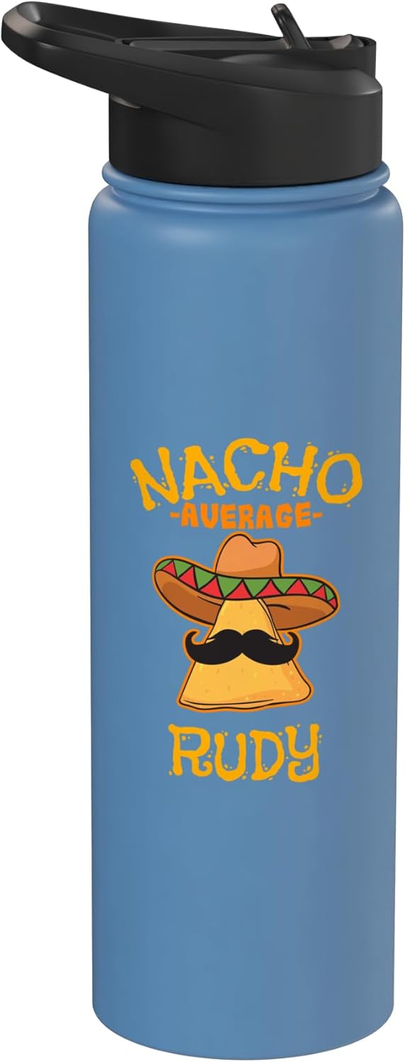 Botella agua acero inox personalizada con nombre