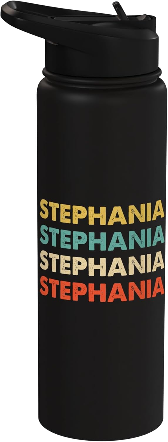 Botella de agua acero inoxidable Stephania Name