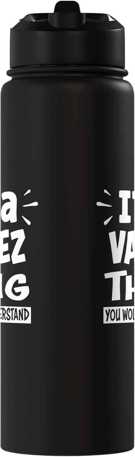 Botella de agua acero inoxidable aislada Valdez Trip Lover