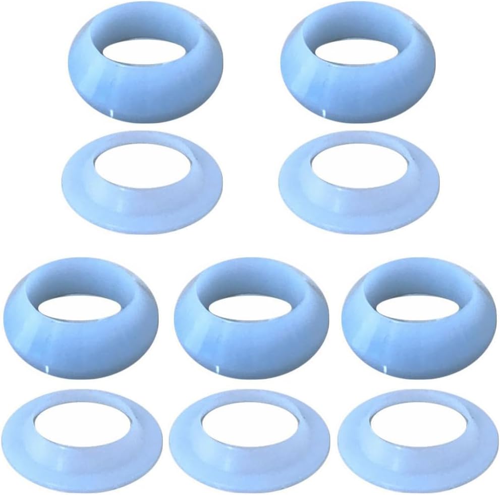 Set 5 anillos drenaje baño junta goma sin fugas