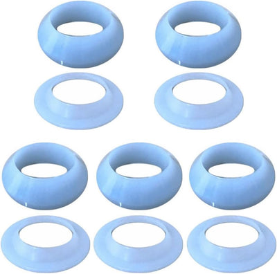 Set 5 anillos drenaje baño junta goma sin fugas