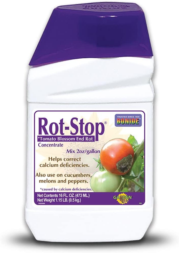 Líquido Rot Stop para evitar descomposición en tomates
