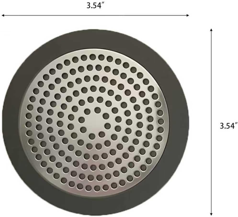 Protector drenaje silicona para ducha y fregadero set 2 3.54pulg