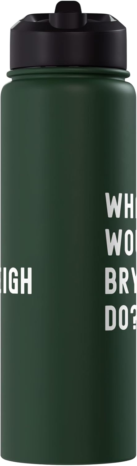 Botella agua acero inox aislada What Would Brynleigh Do