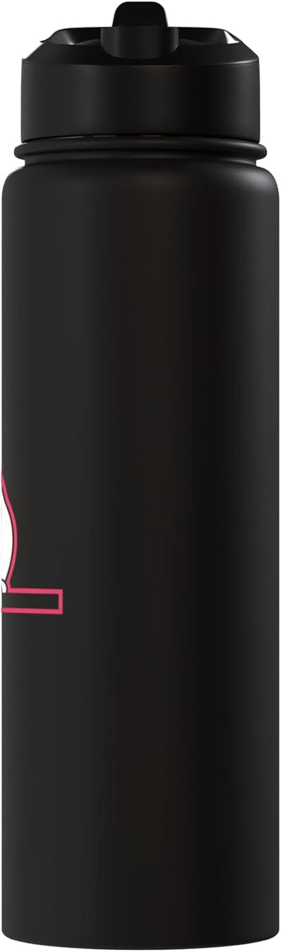 Botella agua acero inox aislada Estatua Libertad