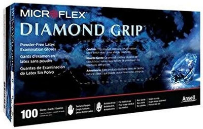 Guantes sin polvo MicroFlex Diamond Grip pequeños