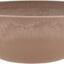 Cuenco centro mesa maceta hadas 12pulg color gris pardo