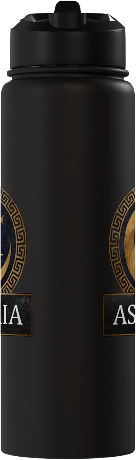 Botella de agua acero inoxidable diosa griega de las estrellas
