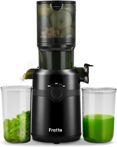 Exprimidor frutas verduras PCTG sin BPA negro 1L