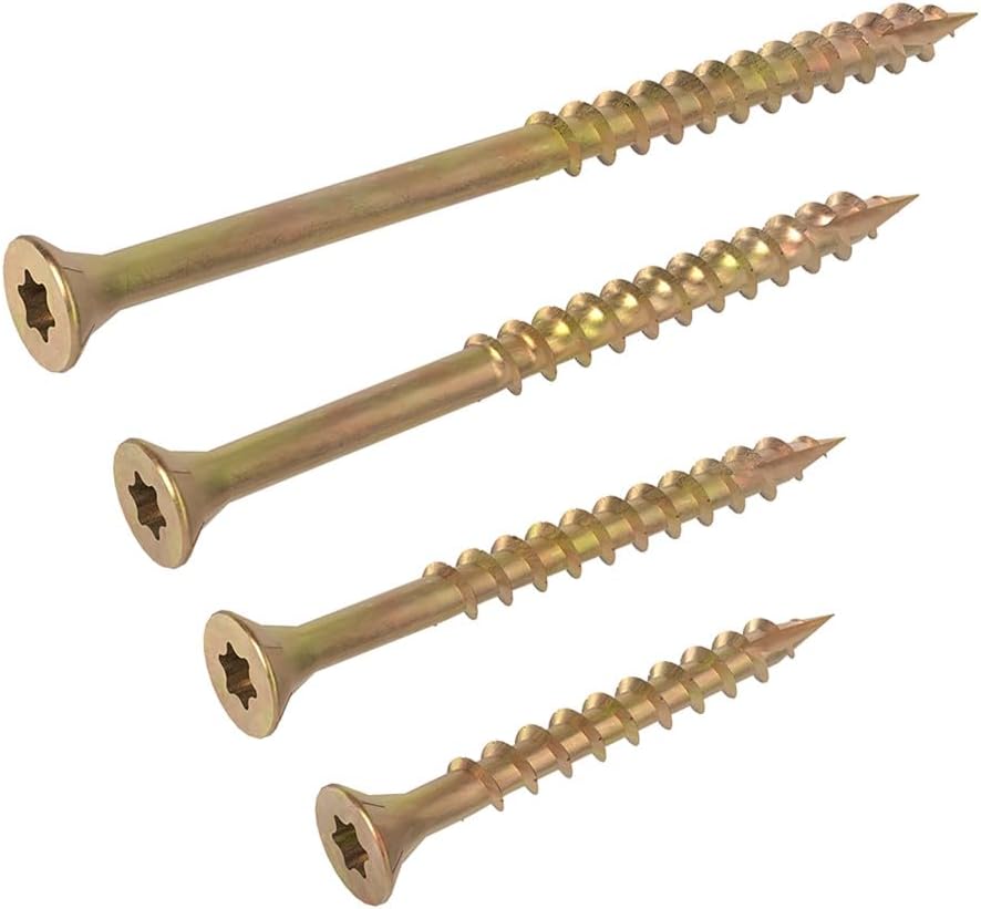 Tornillos madera acero aleado T-25 Star Drive 1-5/8-3pulg