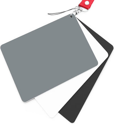 Tarjeta calibración cámara 5.3x7.28pulg tamaño grande