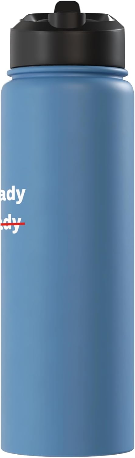 Botella agua acero inox aislada sin BPA