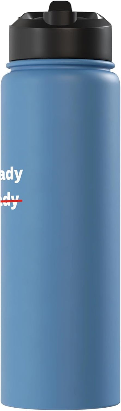 Botella agua acero inox aislada sin BPA