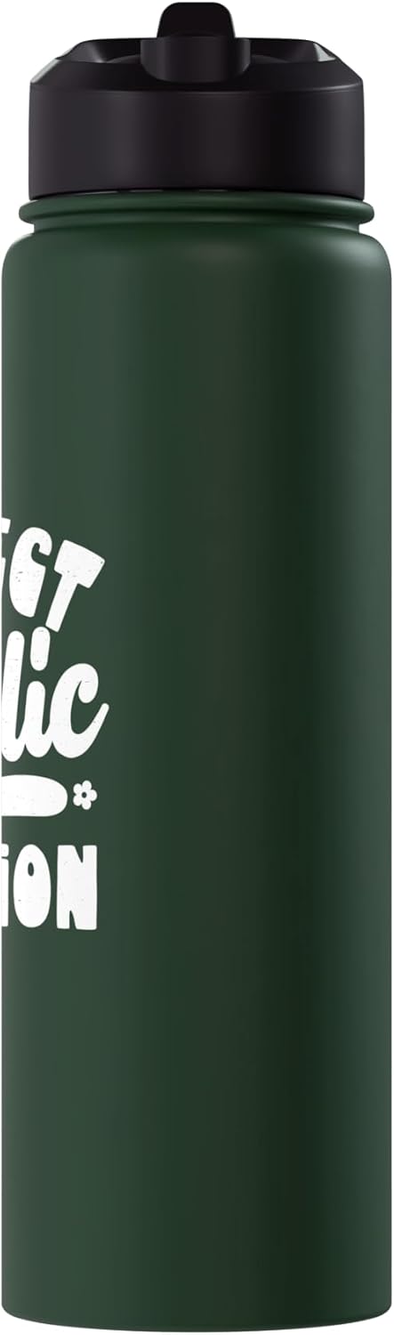 Botella de agua aislada inoxidable para maestro de escuela pública
