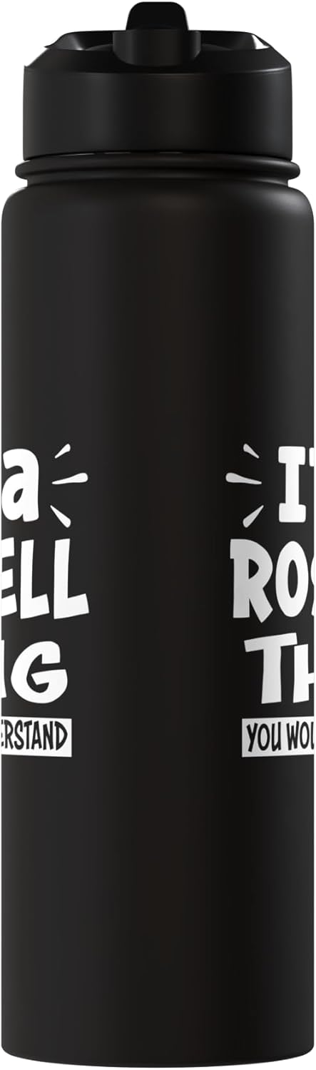 Botella agua aislada acero inox Roswell Trip