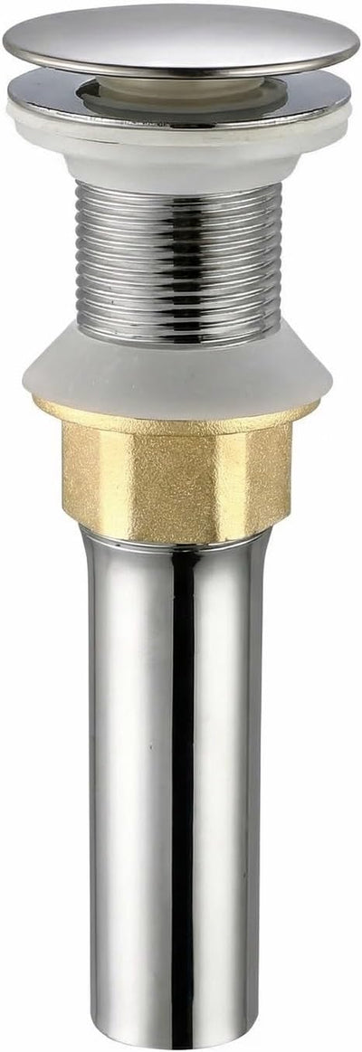 Desagüe baño sin desbordamiento con canasta 1pz acero inox